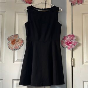 Calvin Klein Black A-Line Mini Dress